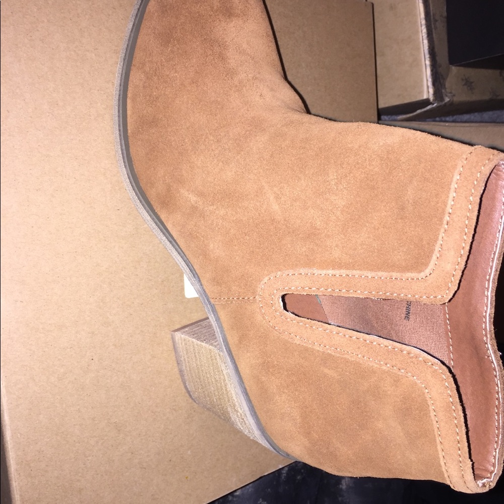 Brown Suede Urban Outfitters Booties